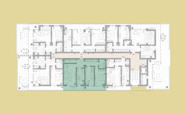 Sirajardin - Apartament cu 3 camere - 3B