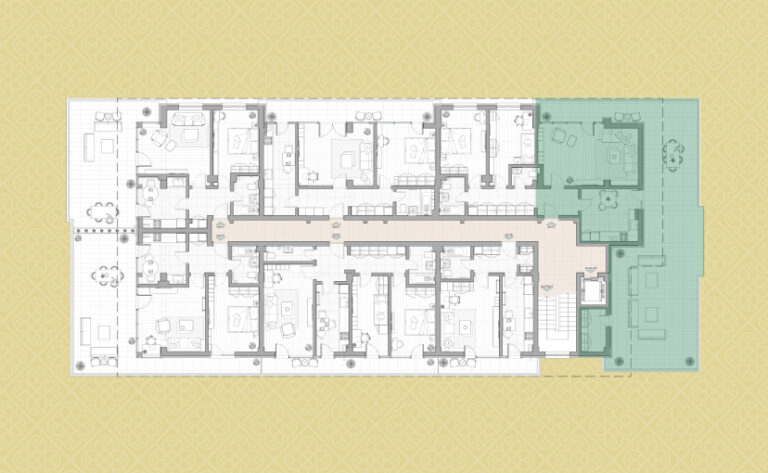 Sirajardin - Apartament cu 3 camere - 3C